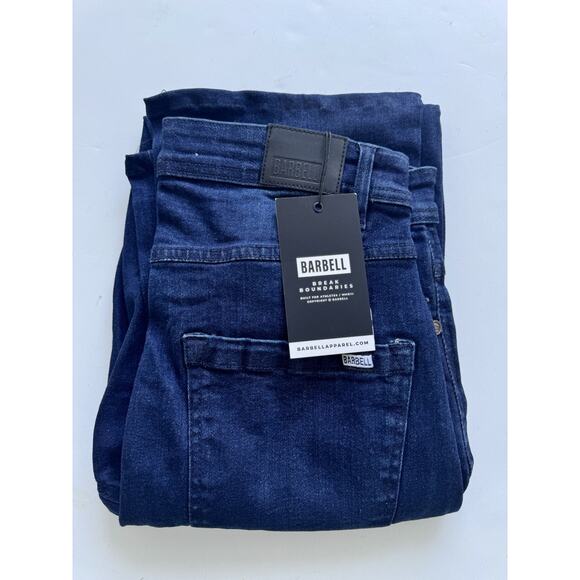 Barbell Apparel Jeans Men's Black Straight Athletic Fit 2.0 Sz Stretch Size 30 - Picture 1 of 6